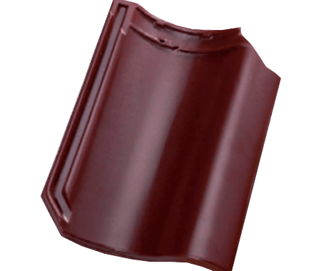 OVH MATT GLAZED WINE RED